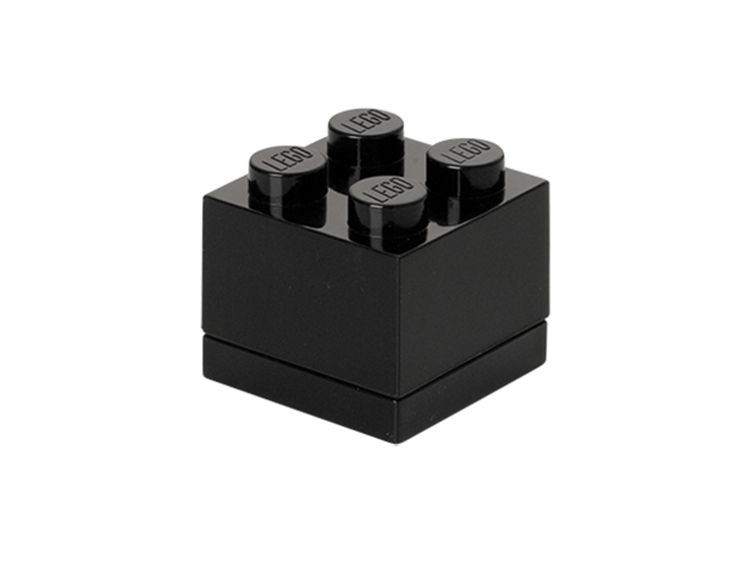 4-Stud Black Mini Box