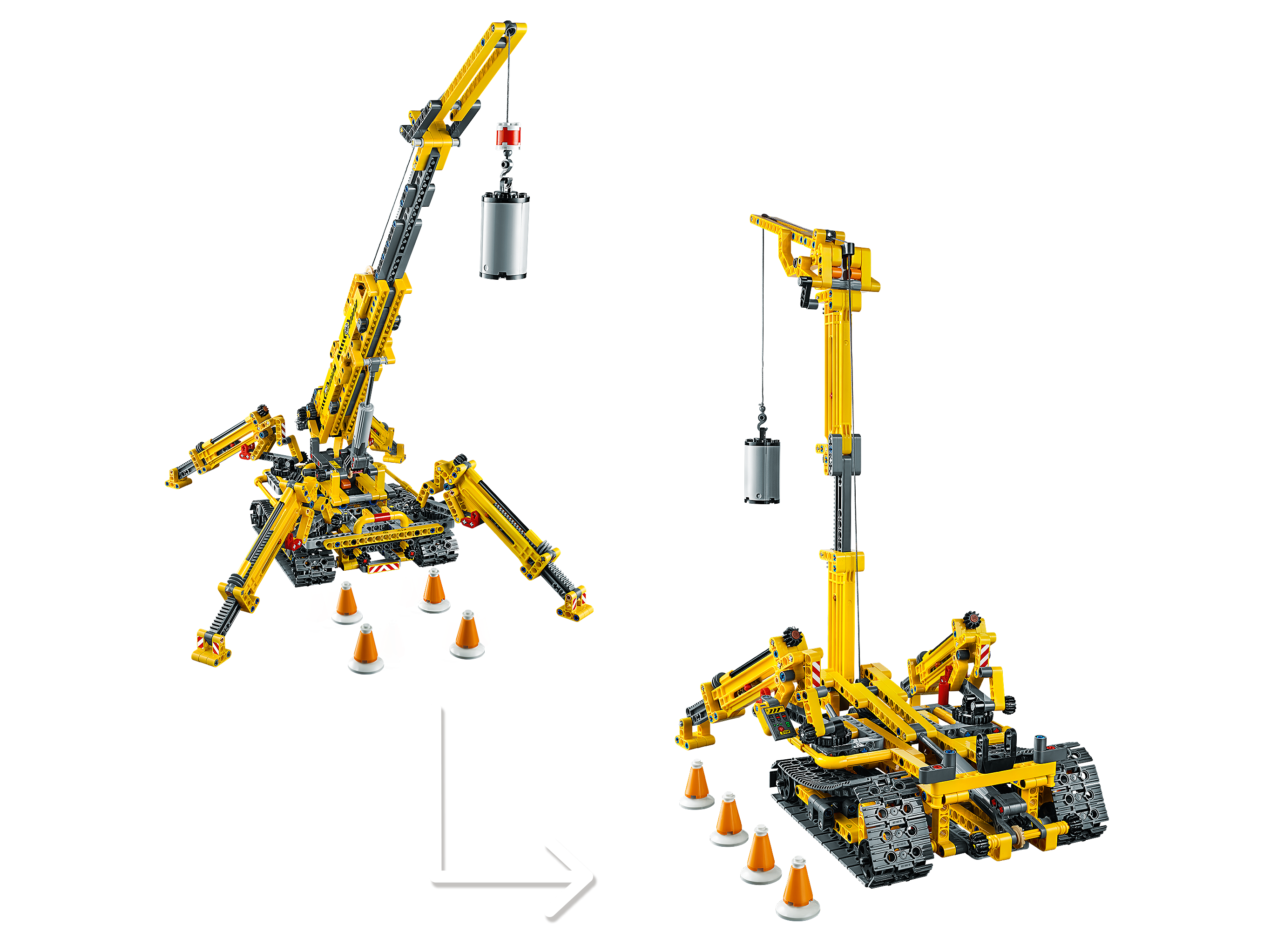 LEGO TECHNIC  `` COMPACT CRAWLER CRANE ´´  Ref 42097  NUEVO A ESTRENAR