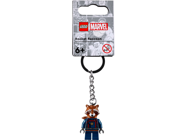 LEGO 854296 Porte-clés Rocket Raccoon — visuel 2 sur 3