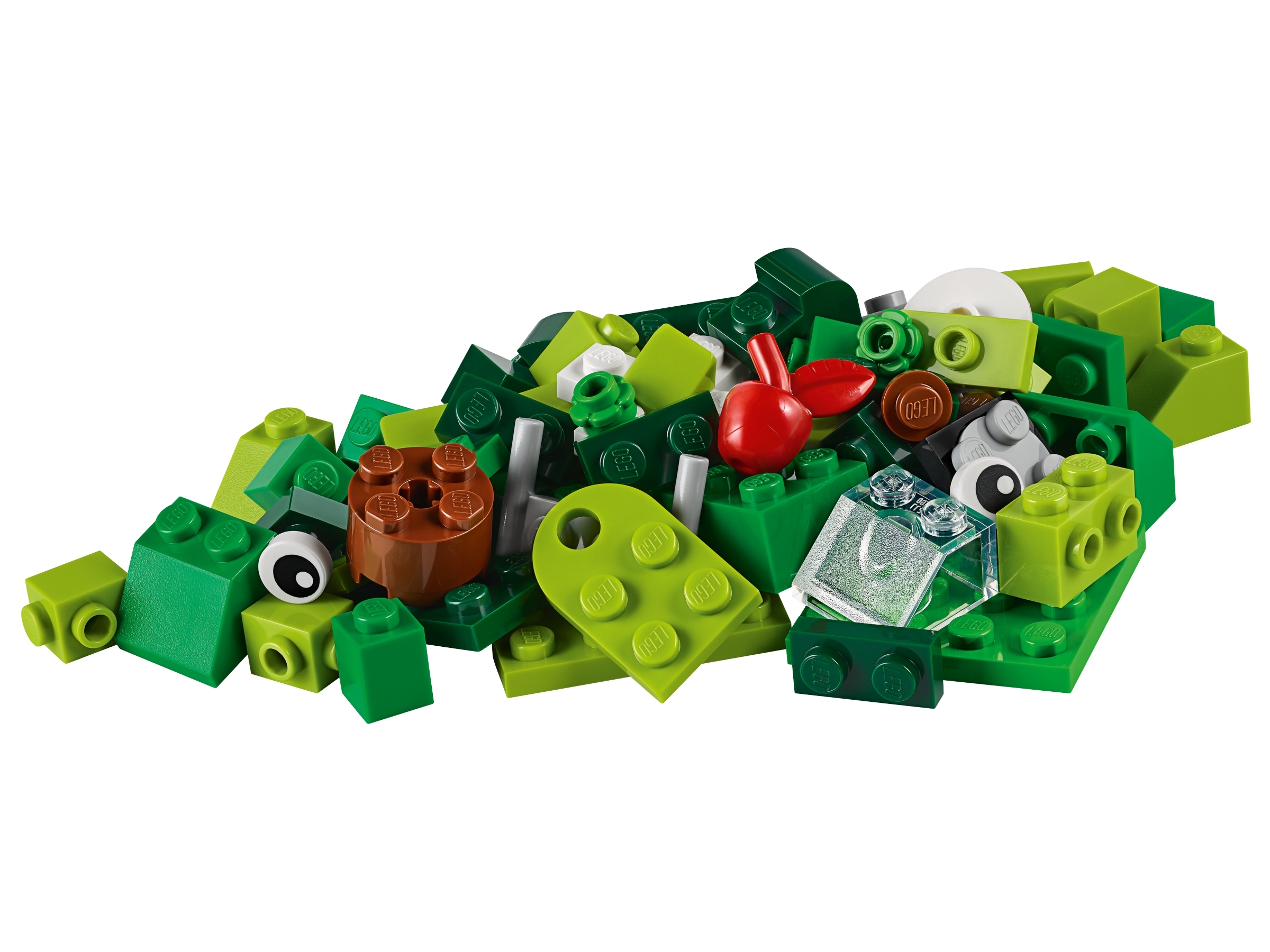 Kreative grønne klodser 11007 | LEGO® DK