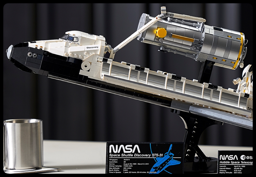 20 NASA Space Shuttle Endeavour Alternative Custom Sticker for LEGO set 10283 