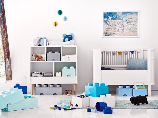 4-Stud Brick Drawer – White - Image 5