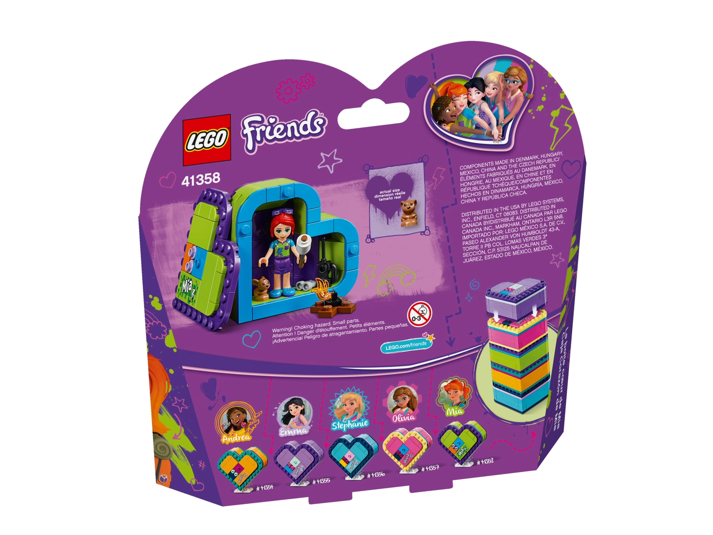 LEGO Friends 41358 Mias Herzbox und eine Häschenfigur N1/19 
