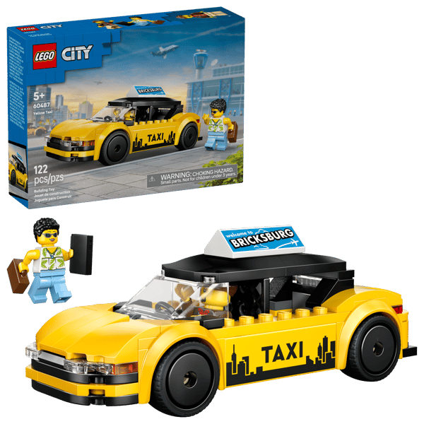 LEGO 60487 Le taxi jaune — visuel 2 sur 8