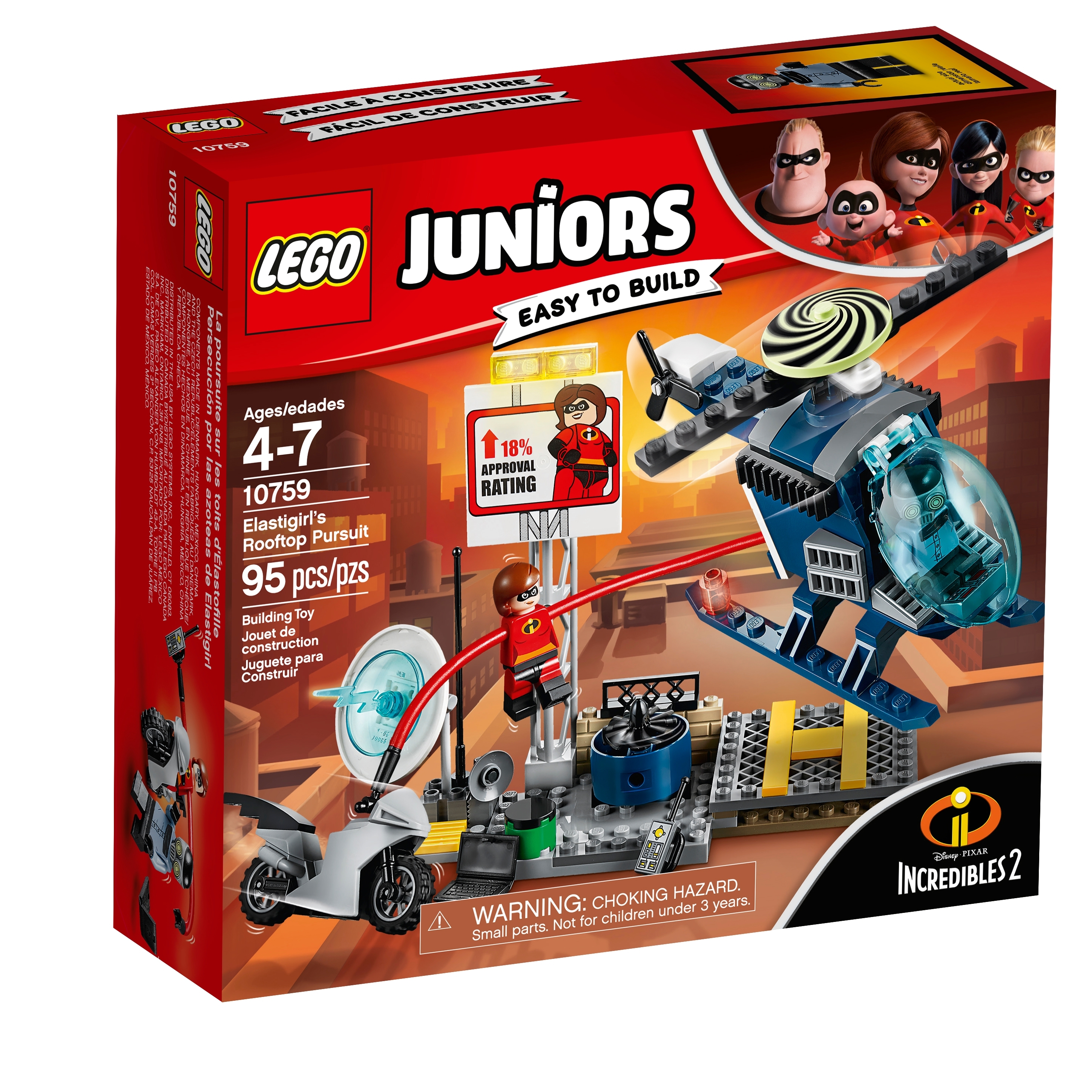 Rooftop Pursuit 10759 Juniors | Buy at the Official LEGO® Shop US