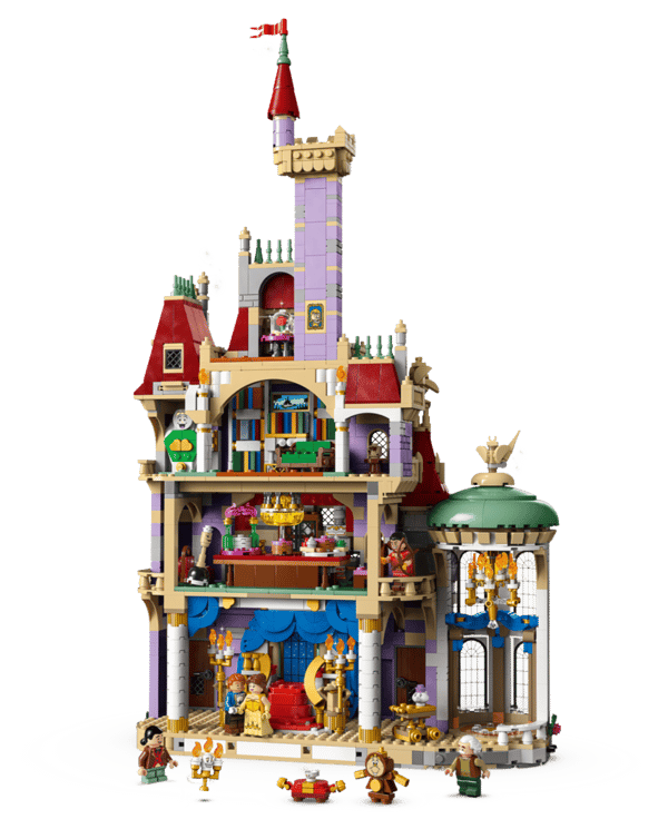 LEGO 43263 Le château de La Belle et la Bête — visuel 3 sur 8
