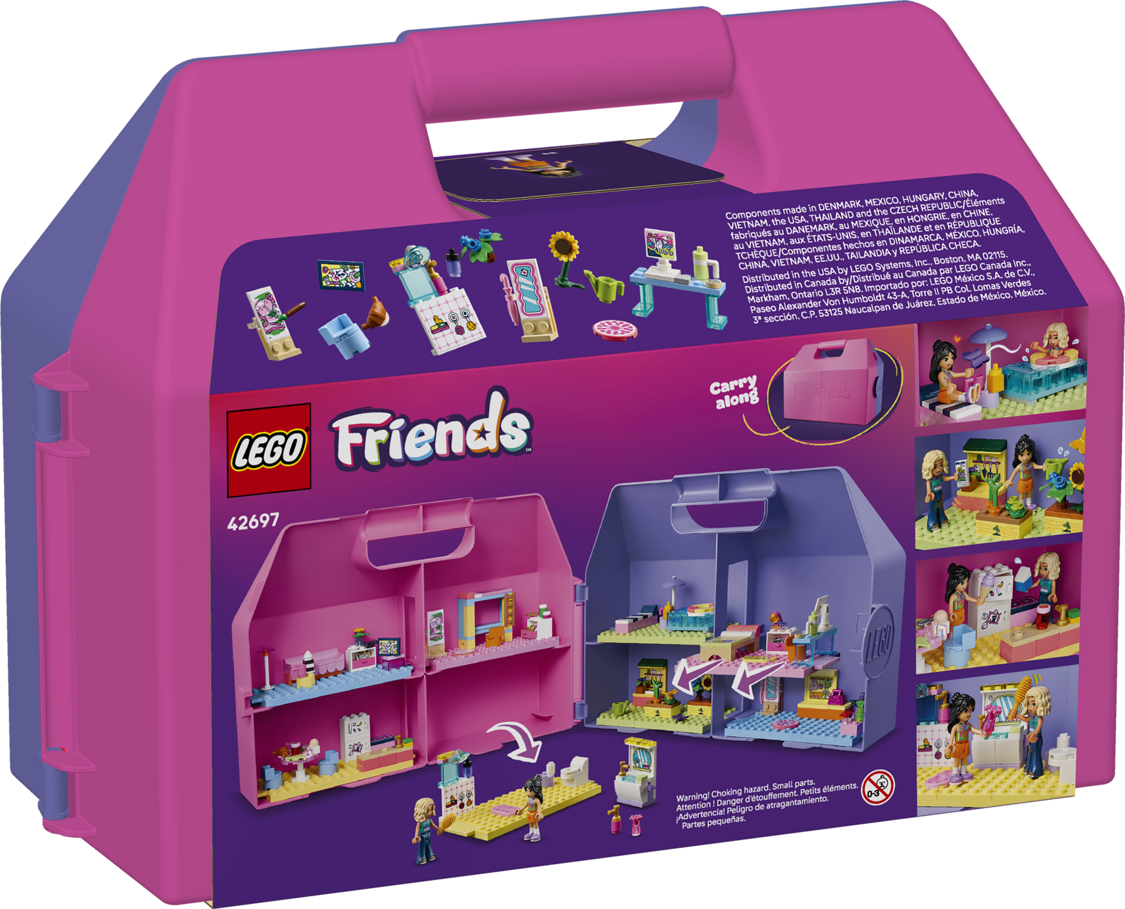 Creative Dollhouse Suitcase 42697 | Friends | Buy online at the
