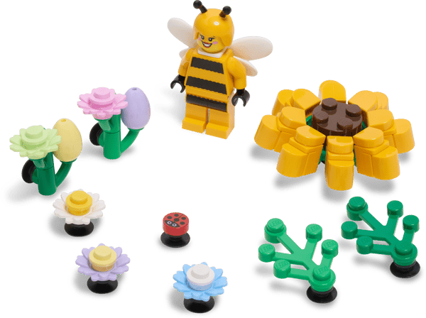LEGO 5010347 Lot de 10 clips – Jardin d’été — visuel 2 sur 2