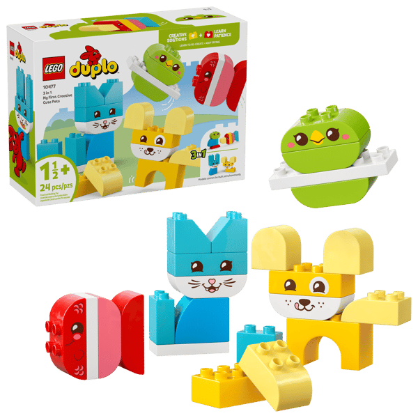LEGO 10477 Les jolis animaux créatifs 3-en-1 — visuel 2 sur 8