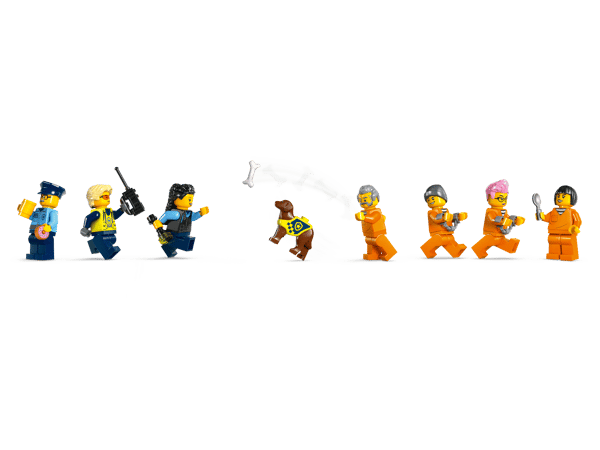 LEGO 60419 La prison de la police en haute mer — visuel 7 sur 8