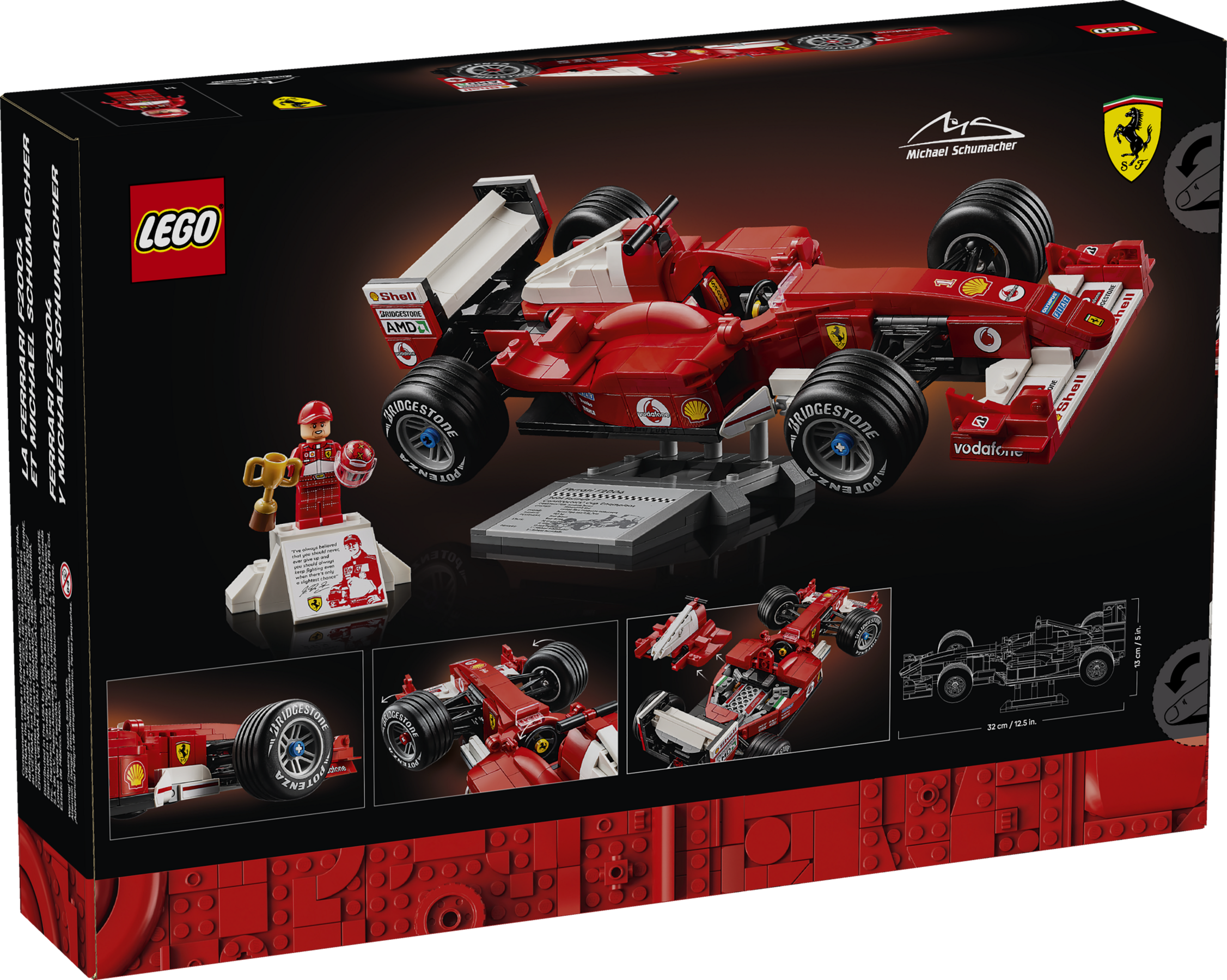 Ferrari F2004 & Michael Schumacher 11375 | LEGO® Icons | Buy
