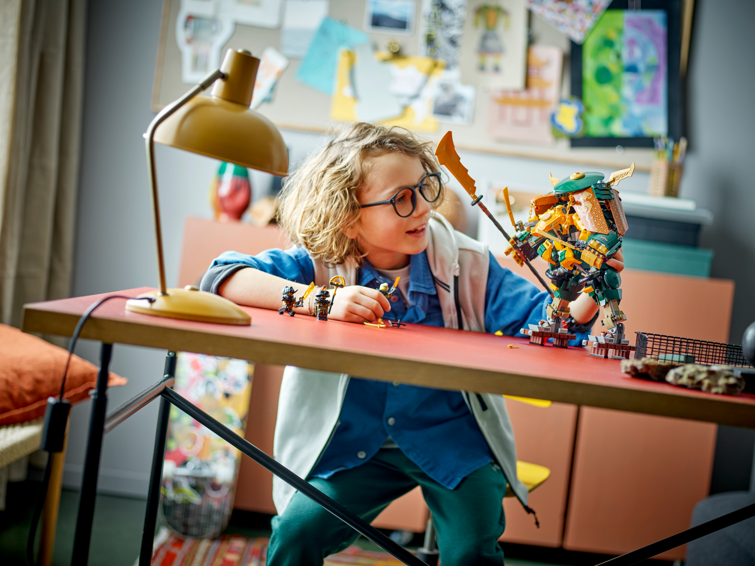 Lloyd and Arin's Ninja Team Mechs 71794 | NINJAGO® | Buy