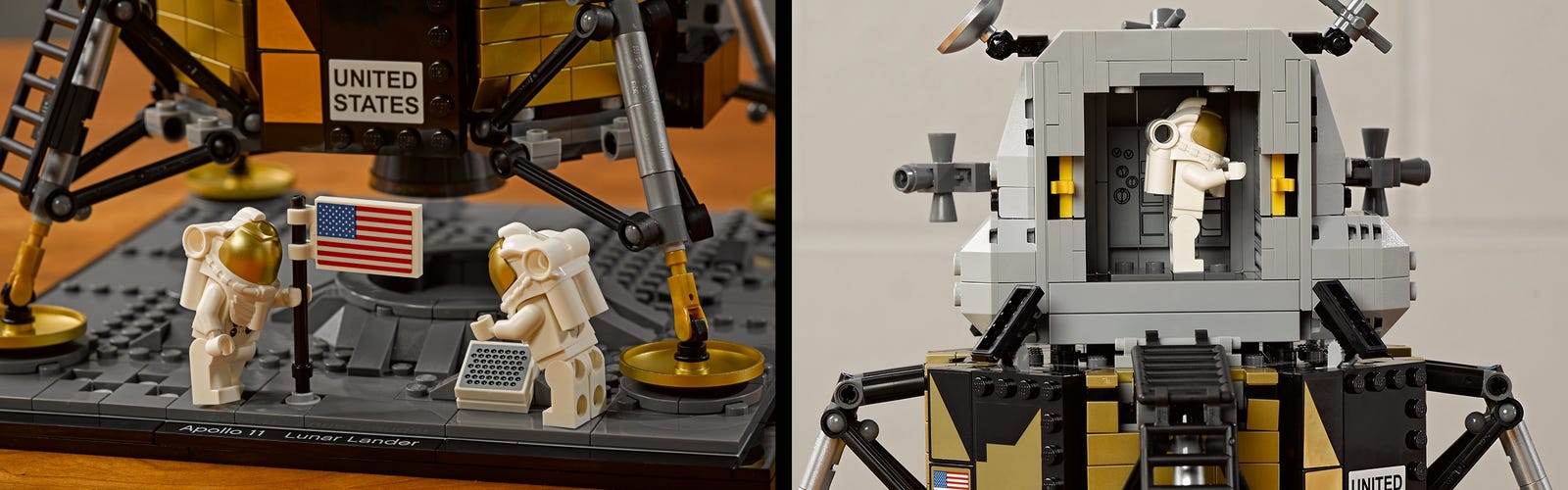 undersøgelse italiensk drag Lunar Lander 10266 | Official LEGO® Shop MX