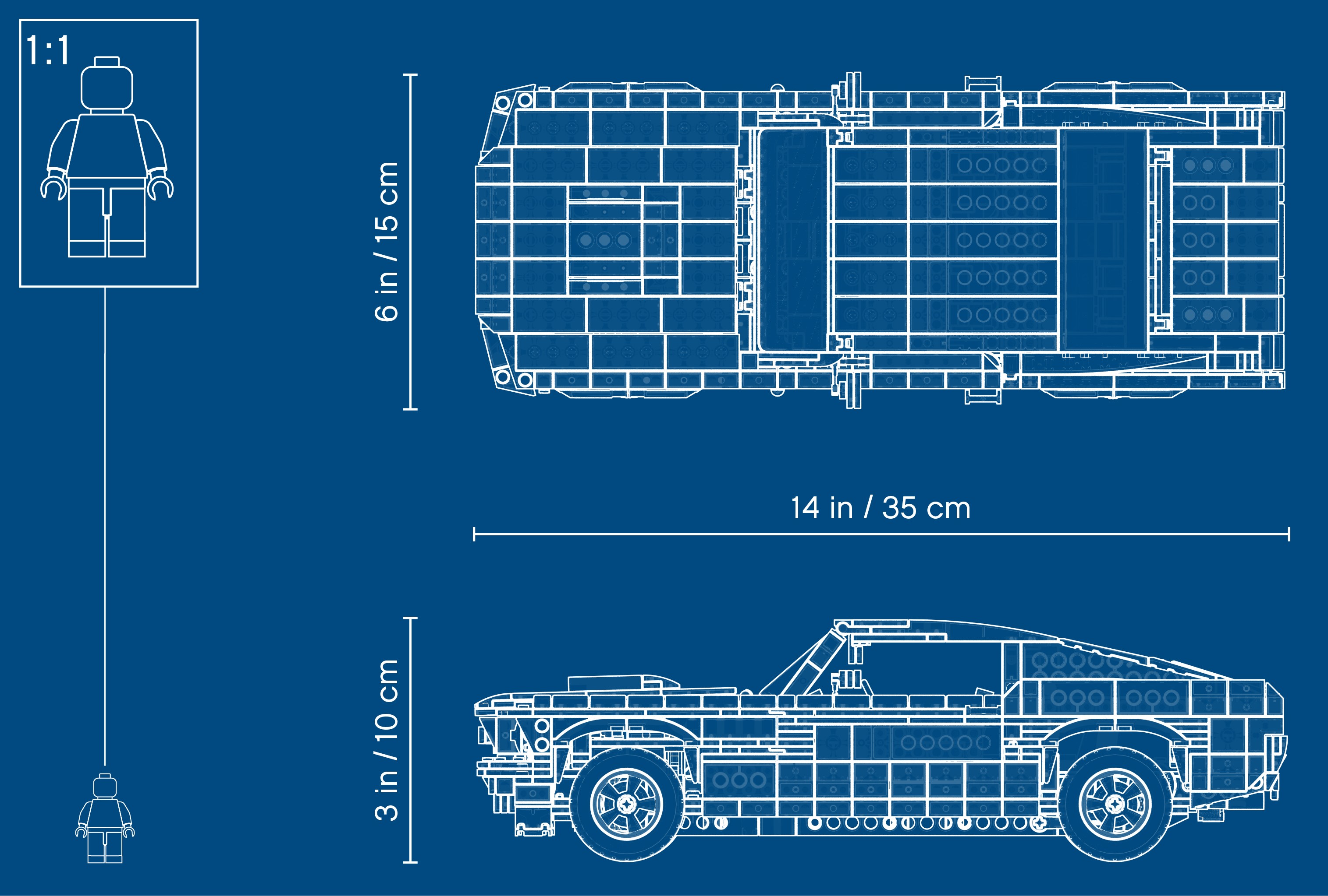 Ford Mustang 10265, Creator Expert