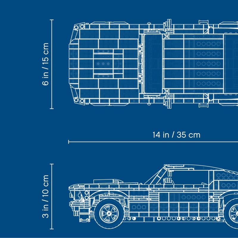 Lego Technic Mustang Size Buy LEGO Technic Ford Mustang Shelby