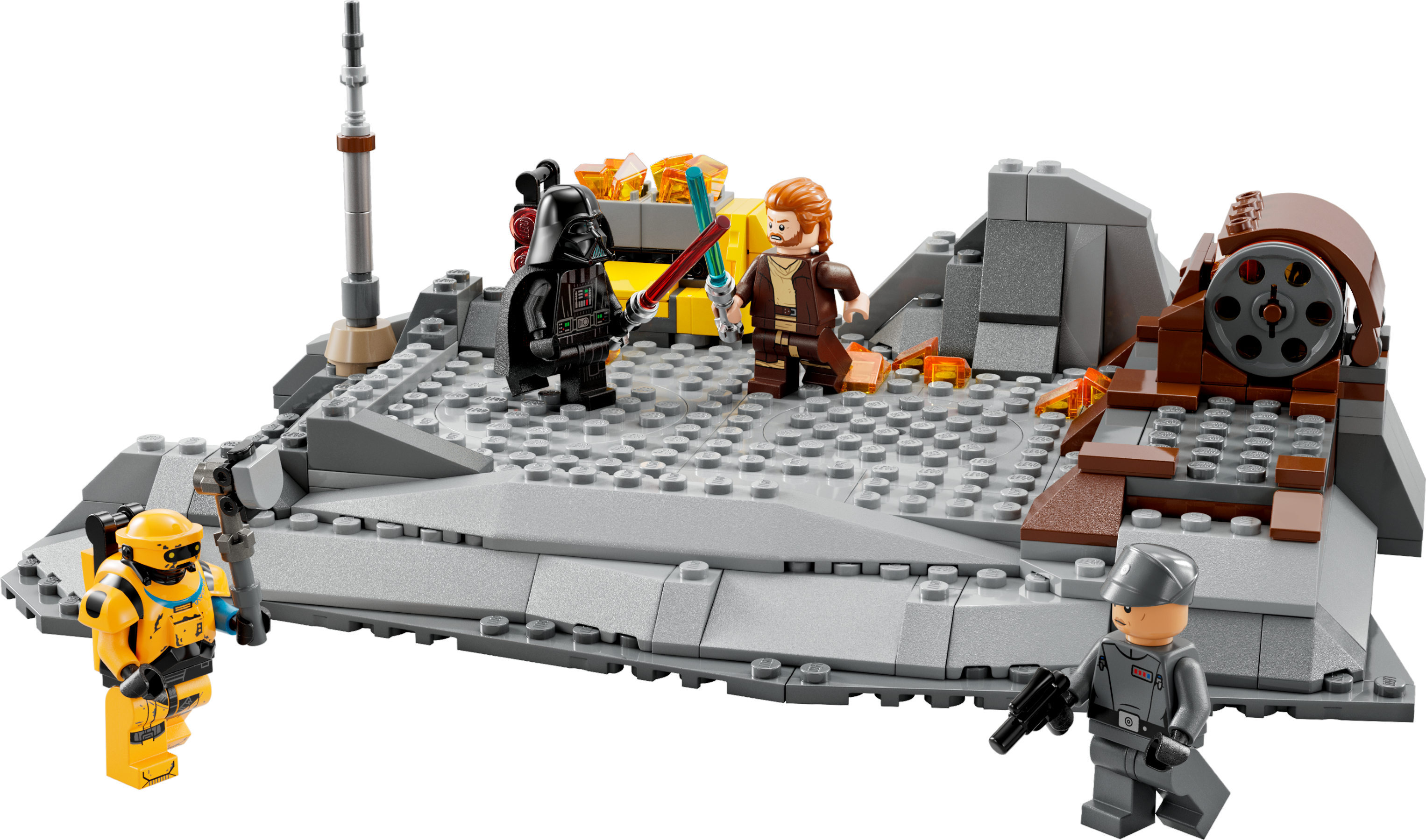 LEGO® 6 x 2454 Stein 1 x 2 x 5 weiß 245401 Säule Star Wars Creator #BC05 