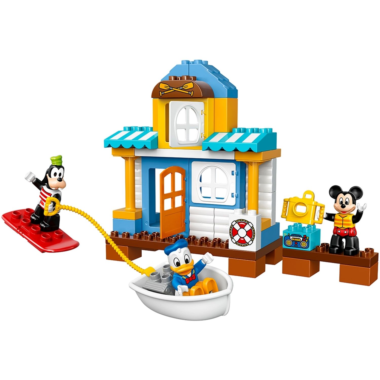 Duplo Mickey's Boat House Mickey Friends Beach House 10827