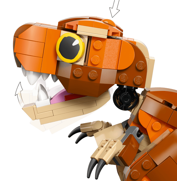 LEGO 76967 Petite Mangeuse : la femelle T. rex — visuel 4 sur 8