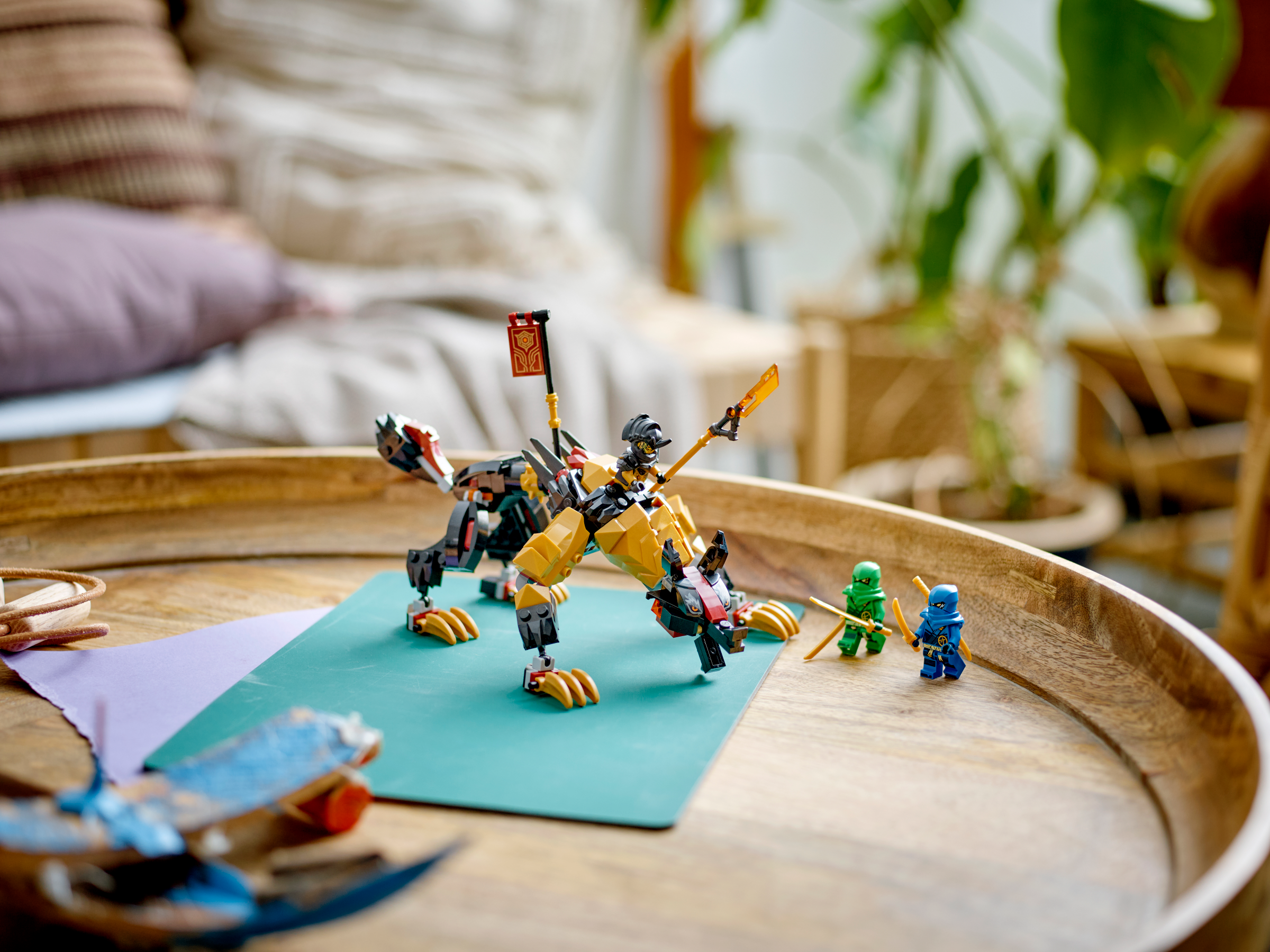 LEGO® NINJAGO 71790 Imperium-drakens kamphund, ninjaleksak med