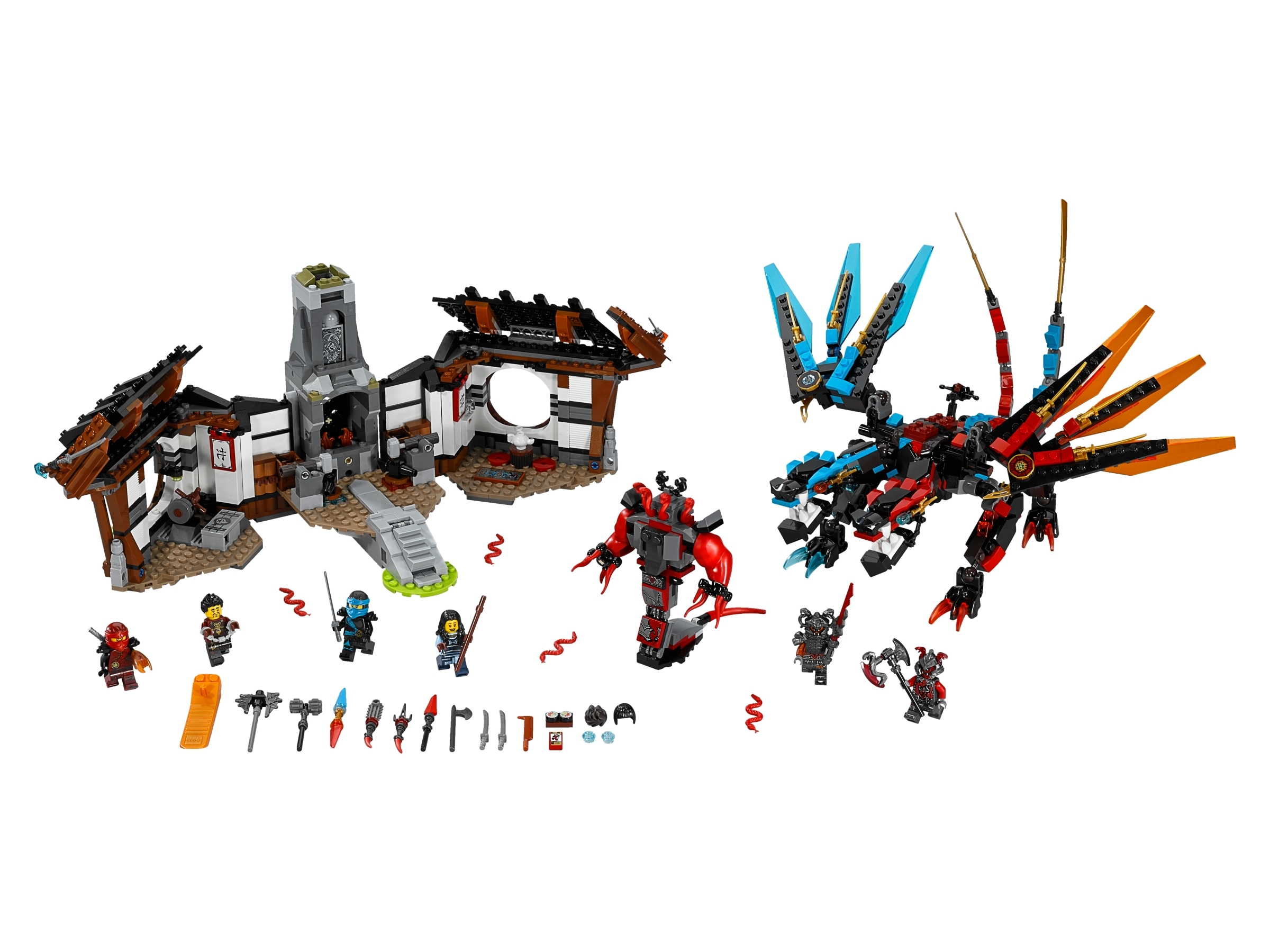 70627 LEGO Ninjago Dragon's Forge for sale online 