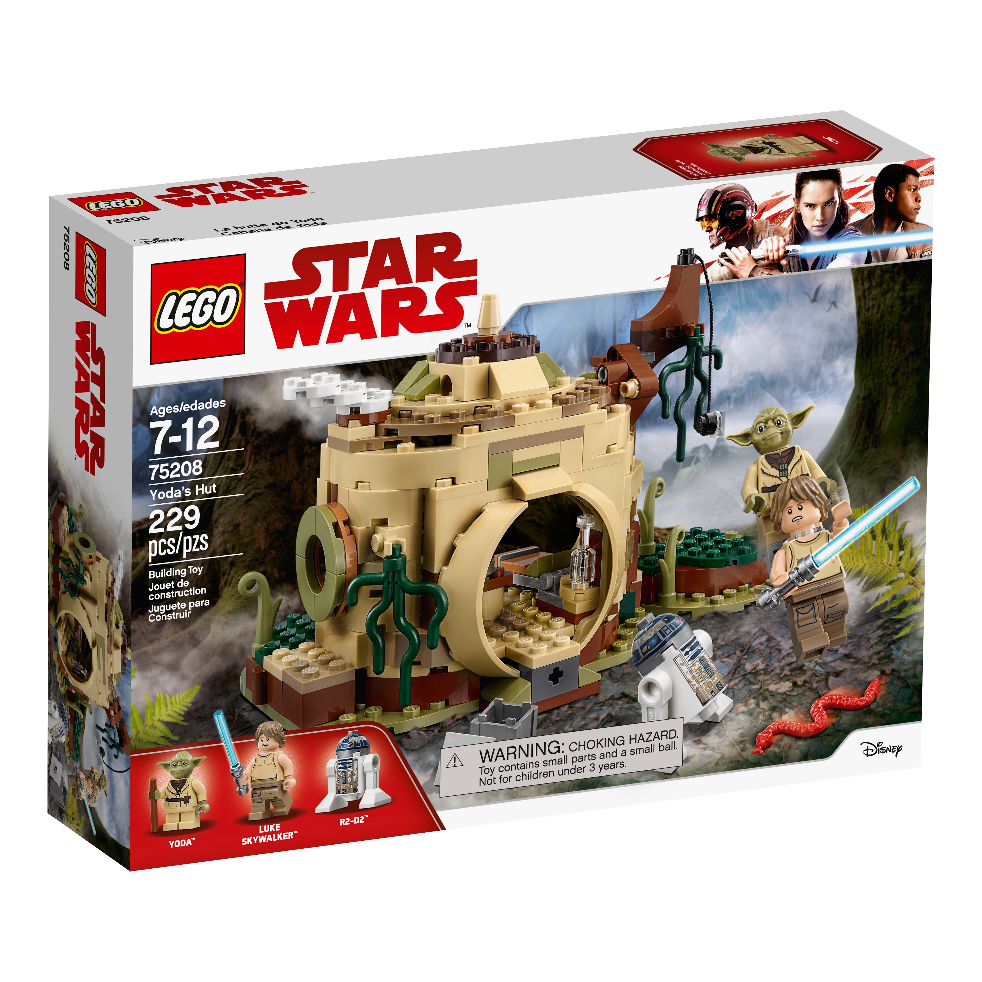 Yoda mit stock LEGO® Star Wars Figur 75208 