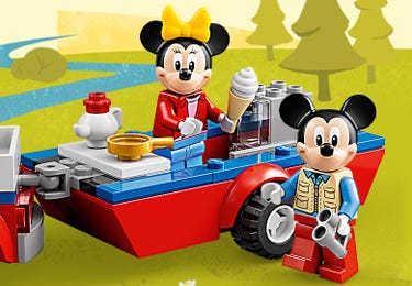 Mickey Mouse and Minnie Mouse's Camping Trip