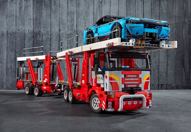 Studerende helgen Kærlig Car Transporter 42098 | Technic™ | Buy online at the Official LEGO® Shop US