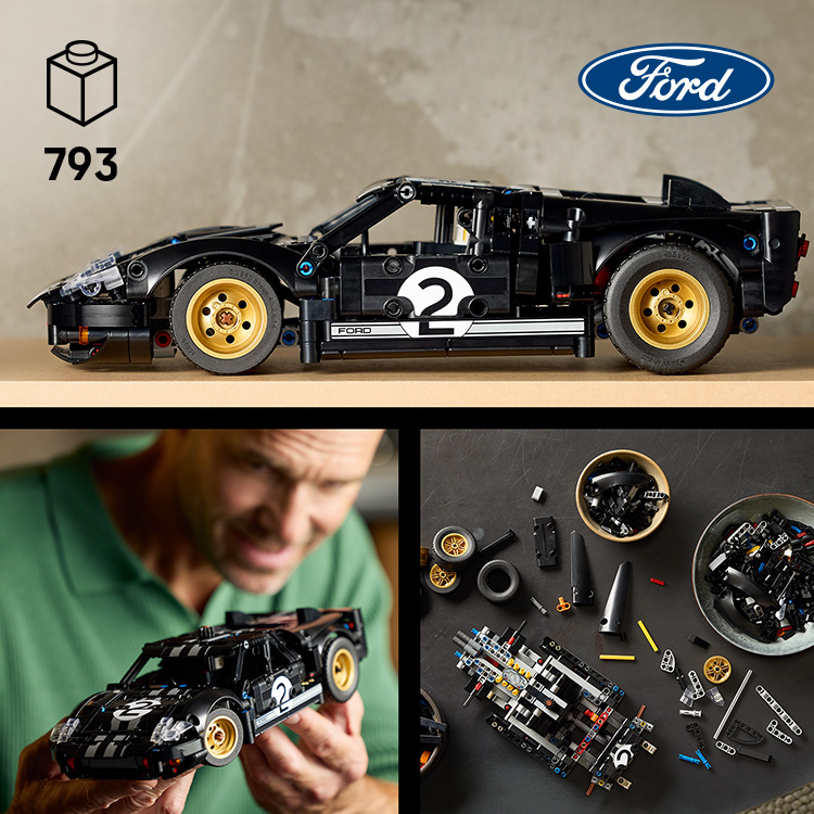 1966 Ford GT40 MKII レースカー 42223 | テクニック |レゴ®ストア公式