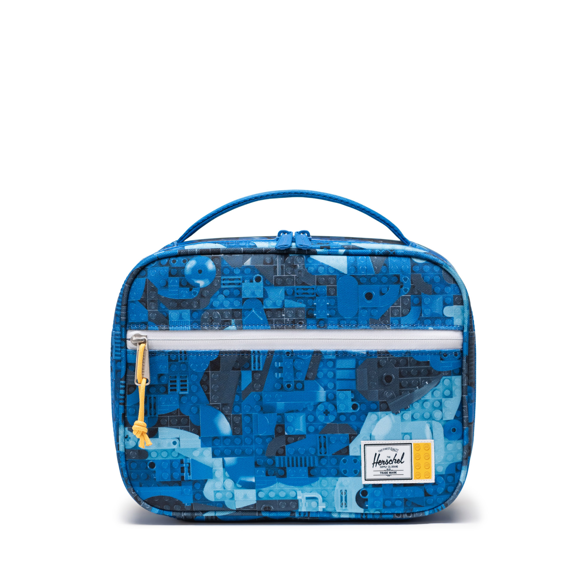 Pop Quiz Lunch Box Little Herschel™ – Abstract Bricks Blue 5010431