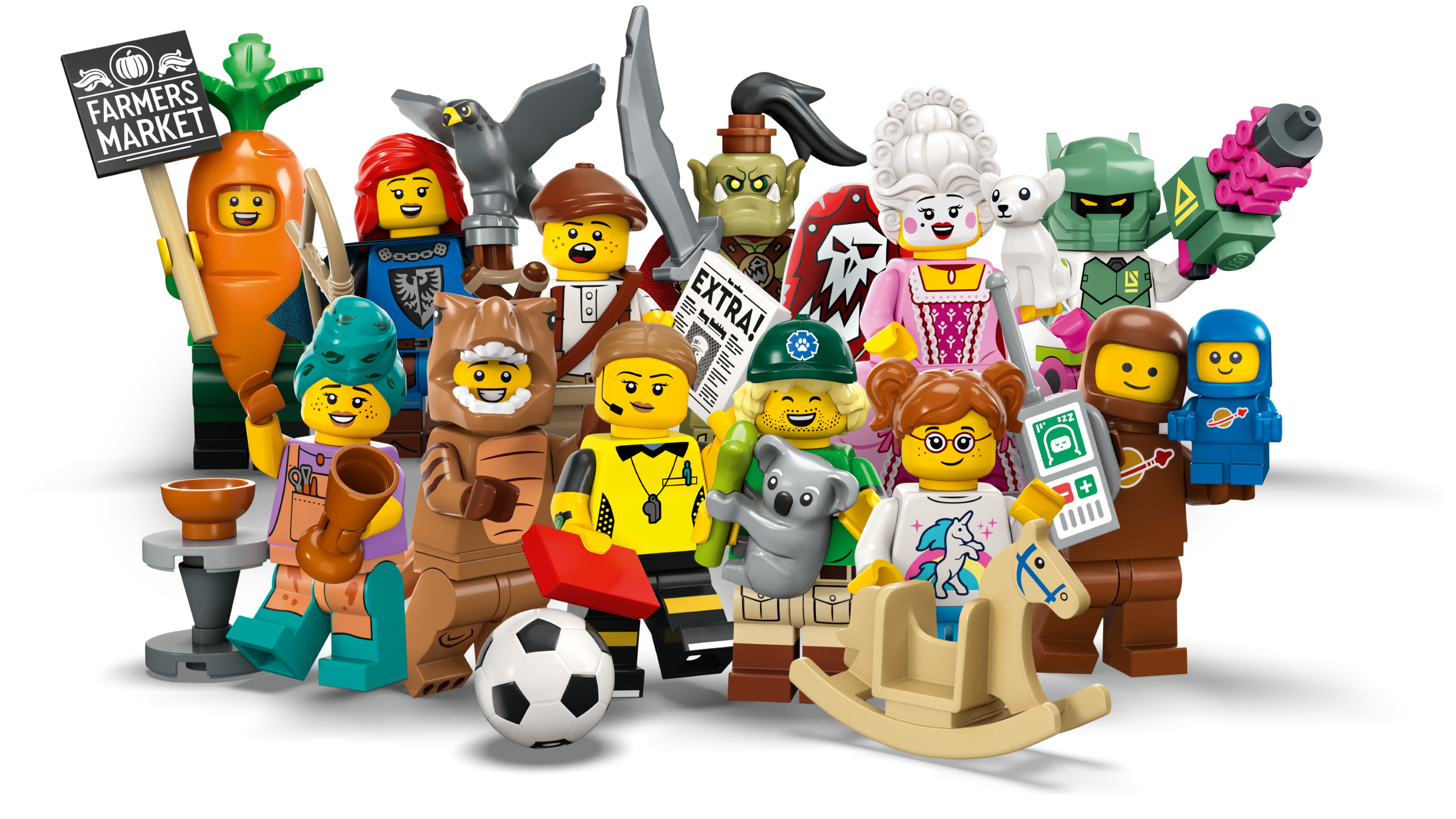 wereld vijandigheid Krachtcel LEGO® Minifiguren Serie 24 71037 | Minifiguren | Officiële LEGO® winkel NL