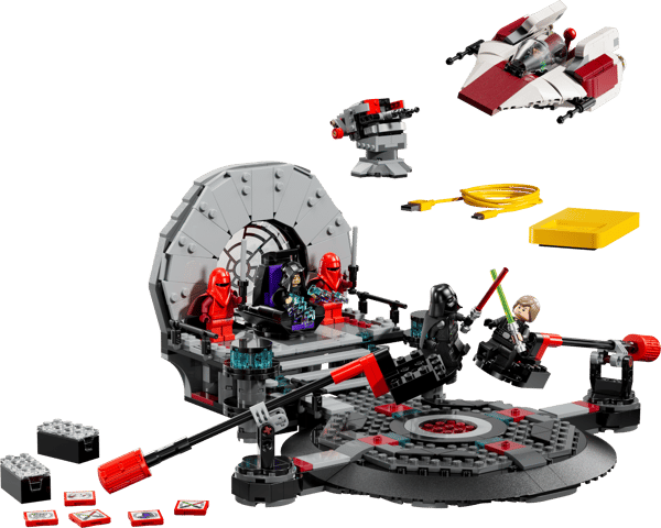LEGO 75427 SMART Play™ : duel dans la salle du trône et chasseur A-Wing™