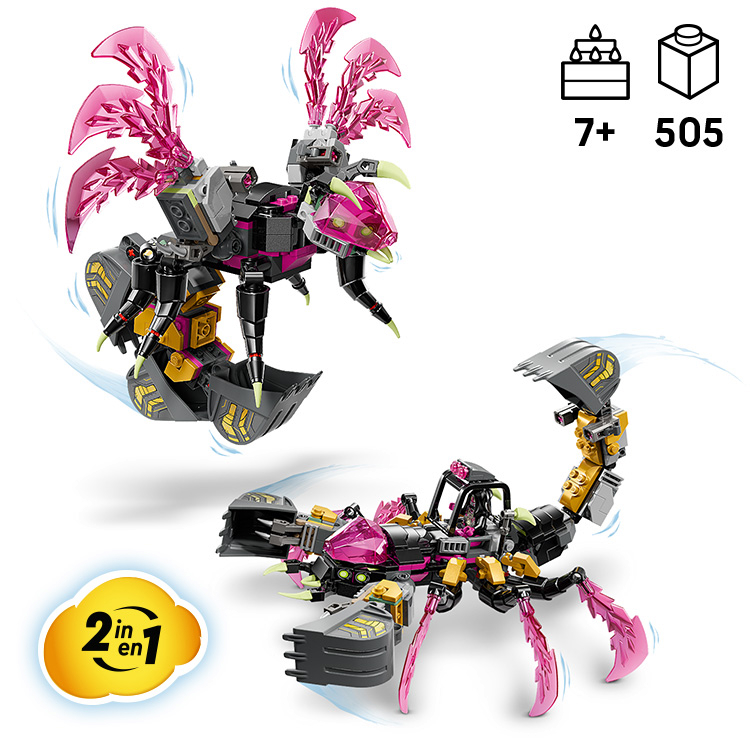 Nightmare Scorpion Digger 71513 | LEGO® DREAMZzz™ | Buy online at
