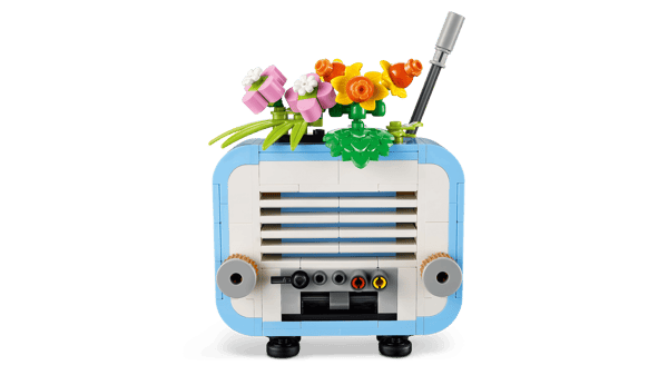 Record Player with Flowers - Image 6