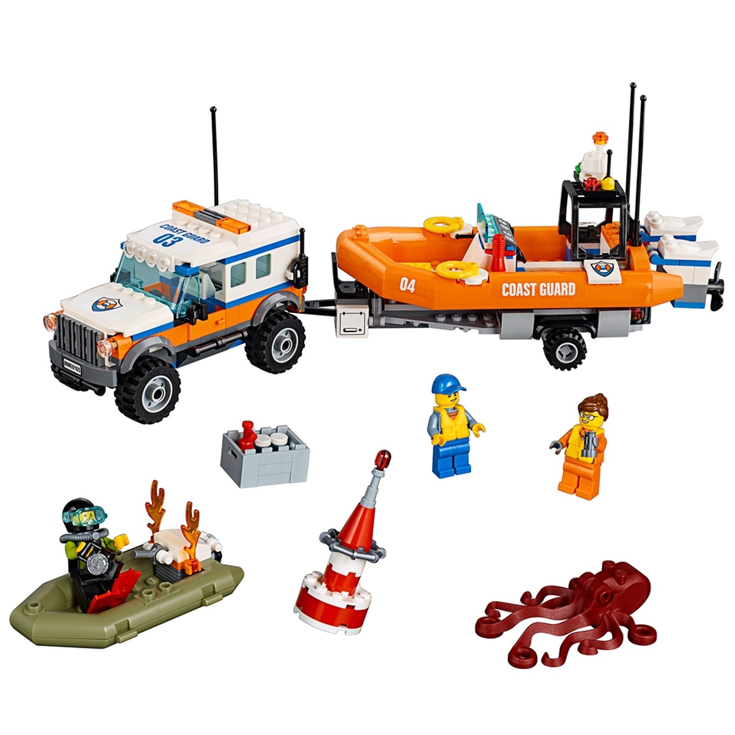 Sada undtagelse Kunstneriske 4 x 4 Response Unit 60165 | City | Buy online at the Official LEGO® Shop US