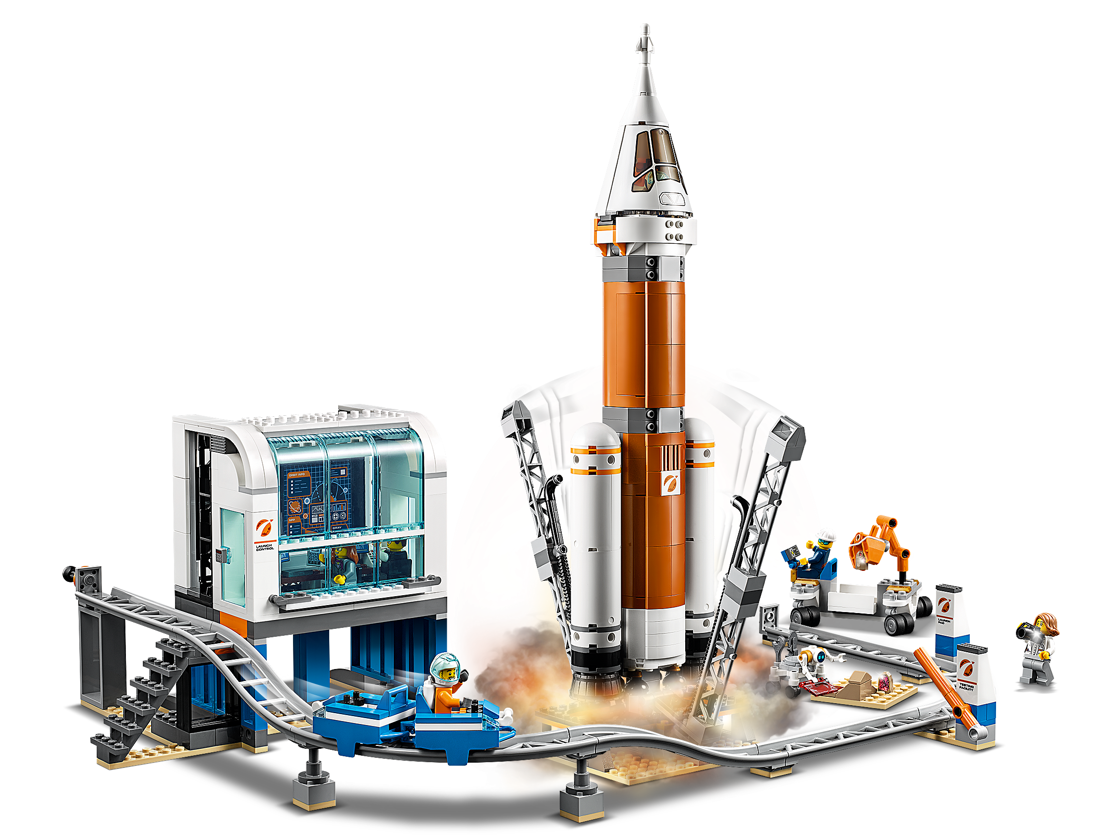 Calamity band flåde Deep Space Rocket and Launch Control 60228 | City | Buy online at the  Official LEGO® Shop US