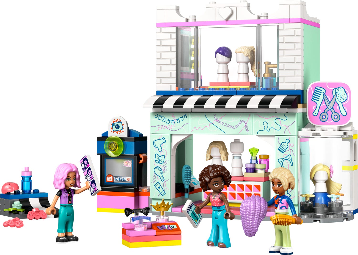 Hair Salon and Accessories Store 42662 Friends Buy online at the Official LEGO® Shop IT