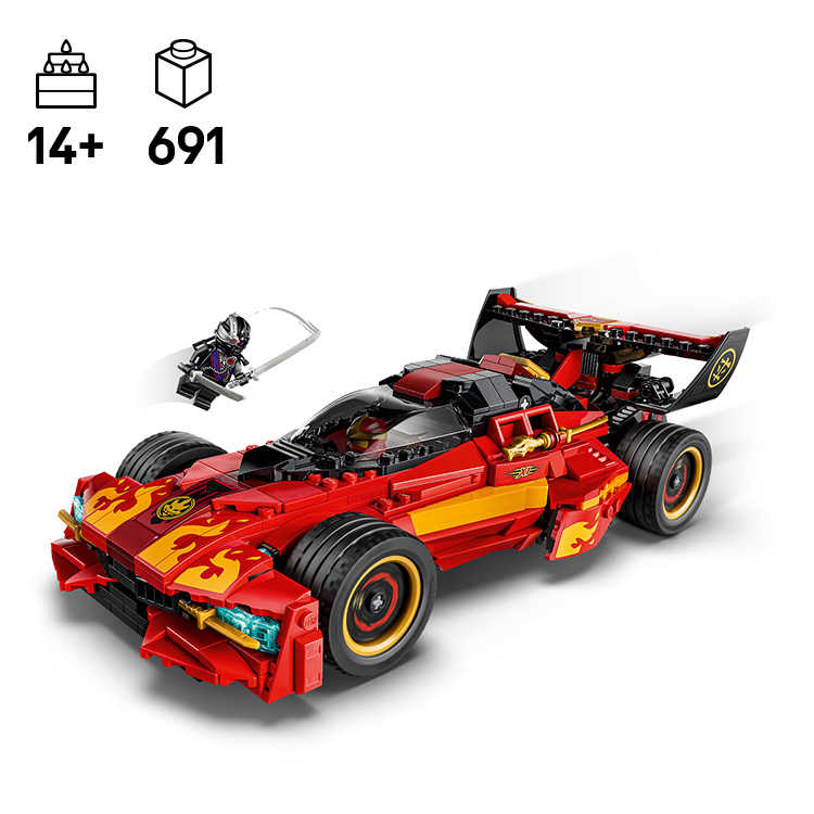 X-1 Ninja Charger 15th Anniversary 71867 | NINJAGO® | Buy online