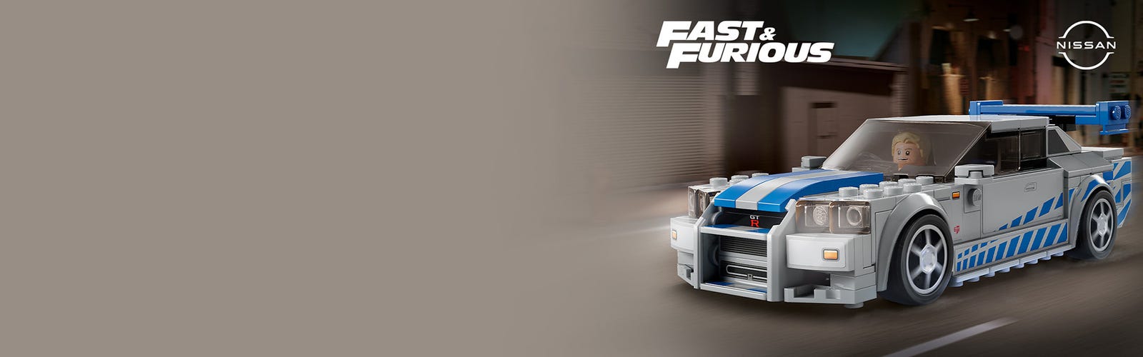 Lego présente la Nissan Skyline GT-R de 2 Fast 2 Furious