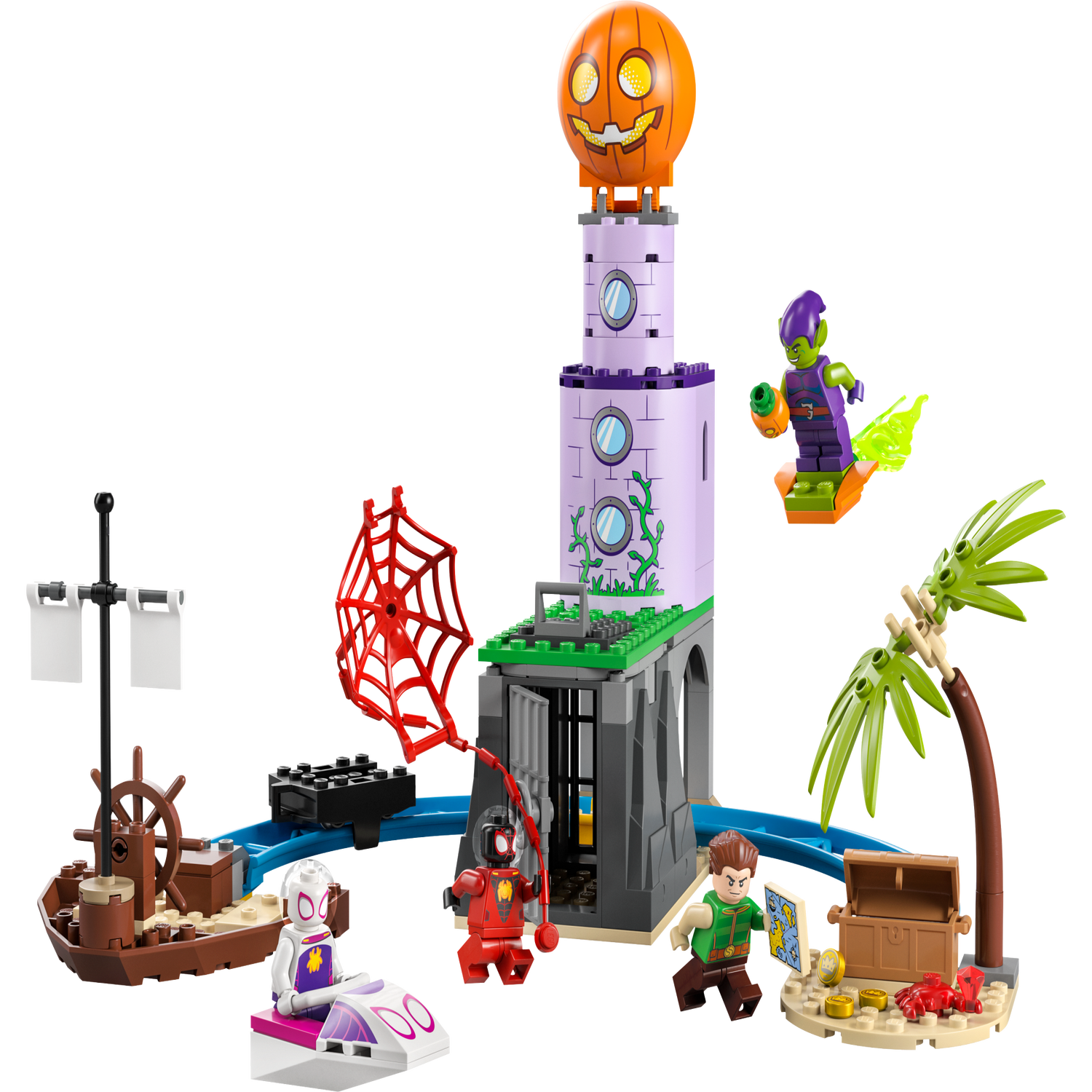 LEGO® – Team Spidey bij de vuurtoren van Green Goblin – 10790