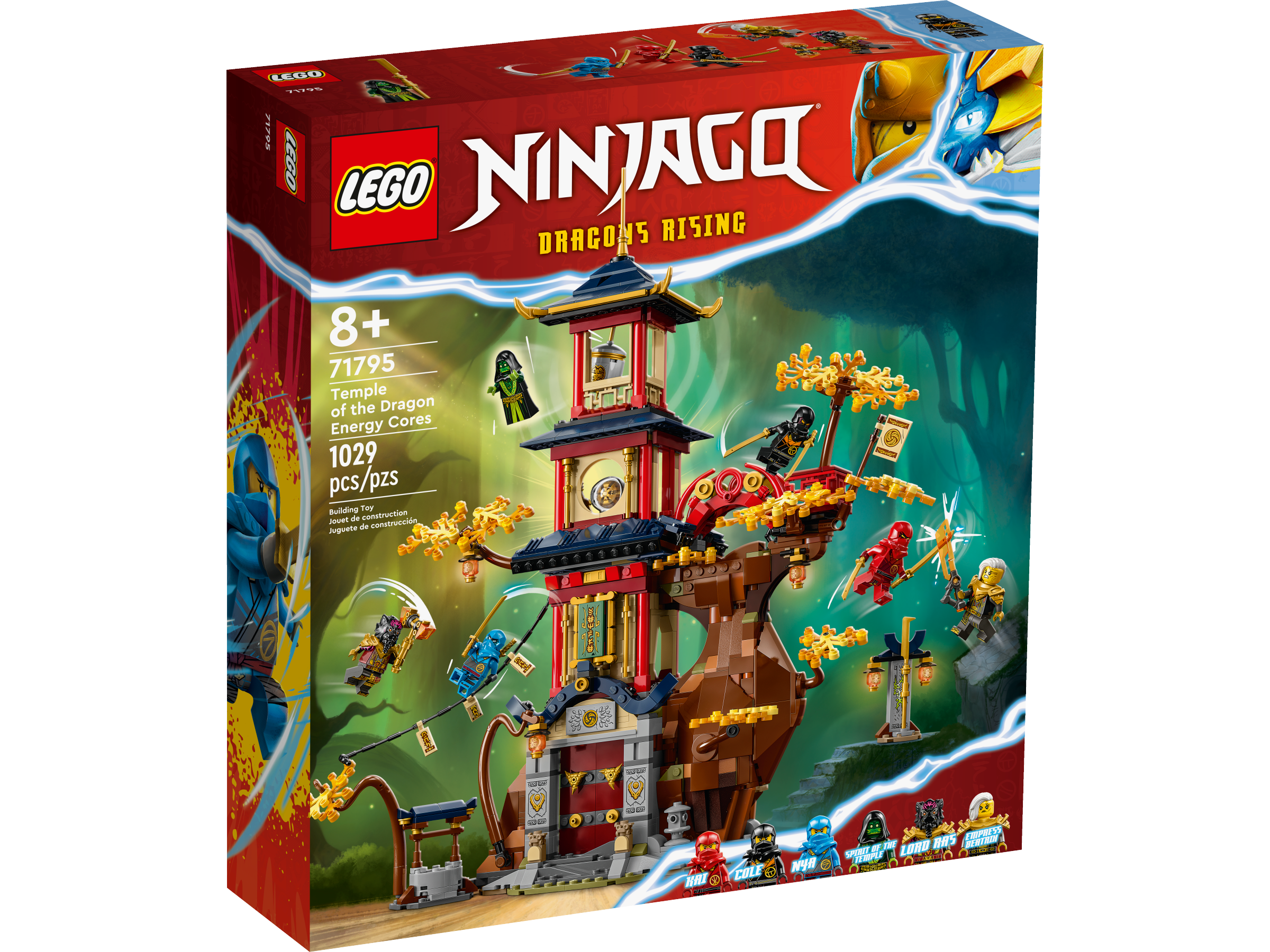 Temple of the Dragon Energy Cores 71795, NINJAGO®