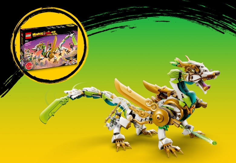 The Mighty Azure Lion 80048 | Monkie Kid™ | Buy online at