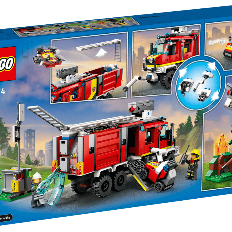 Autopompa dei vigili del fuoco 60374 City LEGO® Shop ufficiale IT