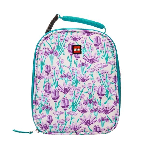 Purple Bouquet Lunch Bag - Image 1