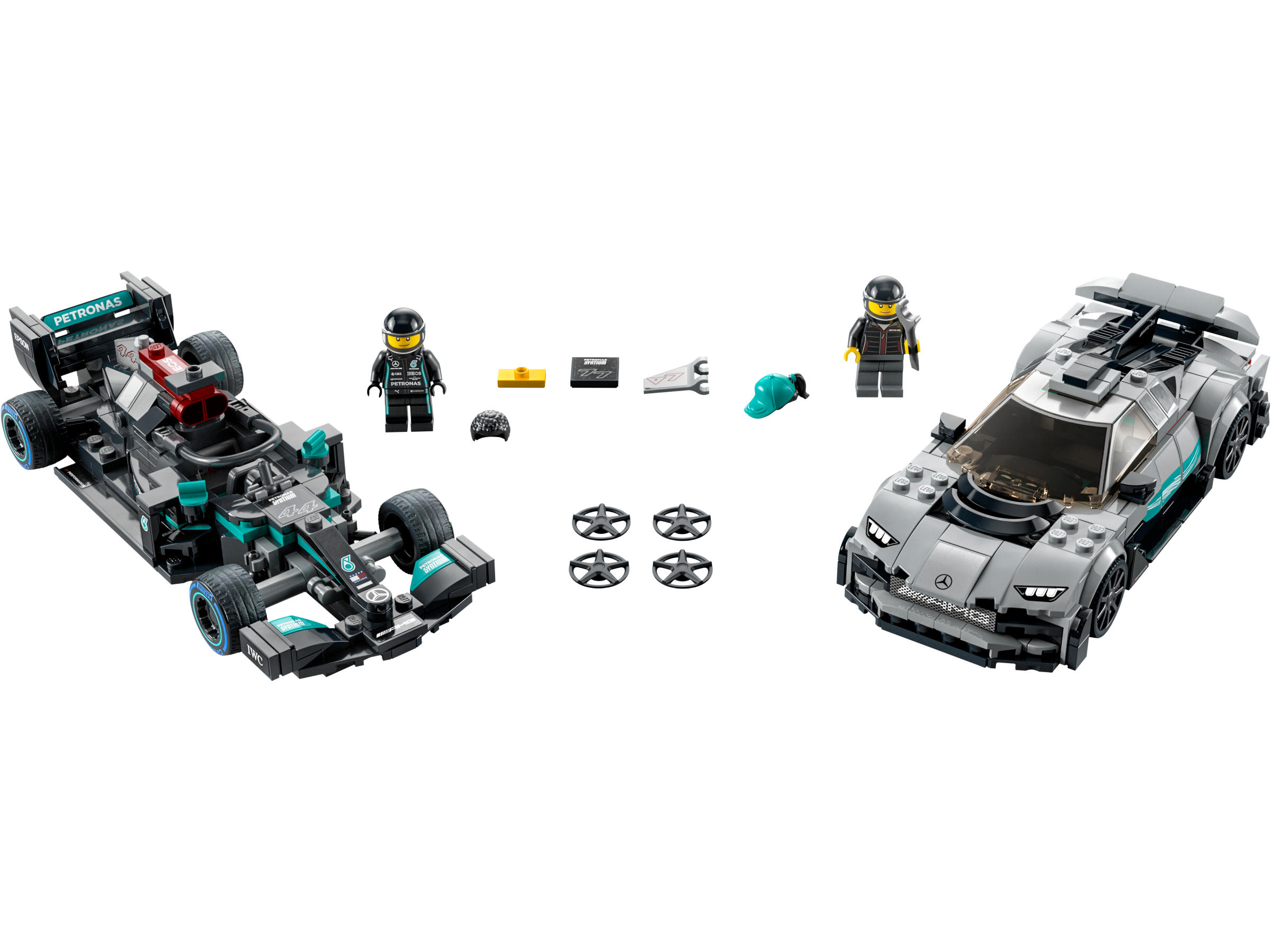 Mercedes-AMG F1 W12 E Performance and Mercedes-AMG Project One 76909 Speed Champions Buy online at the Official LEGO® Shop US