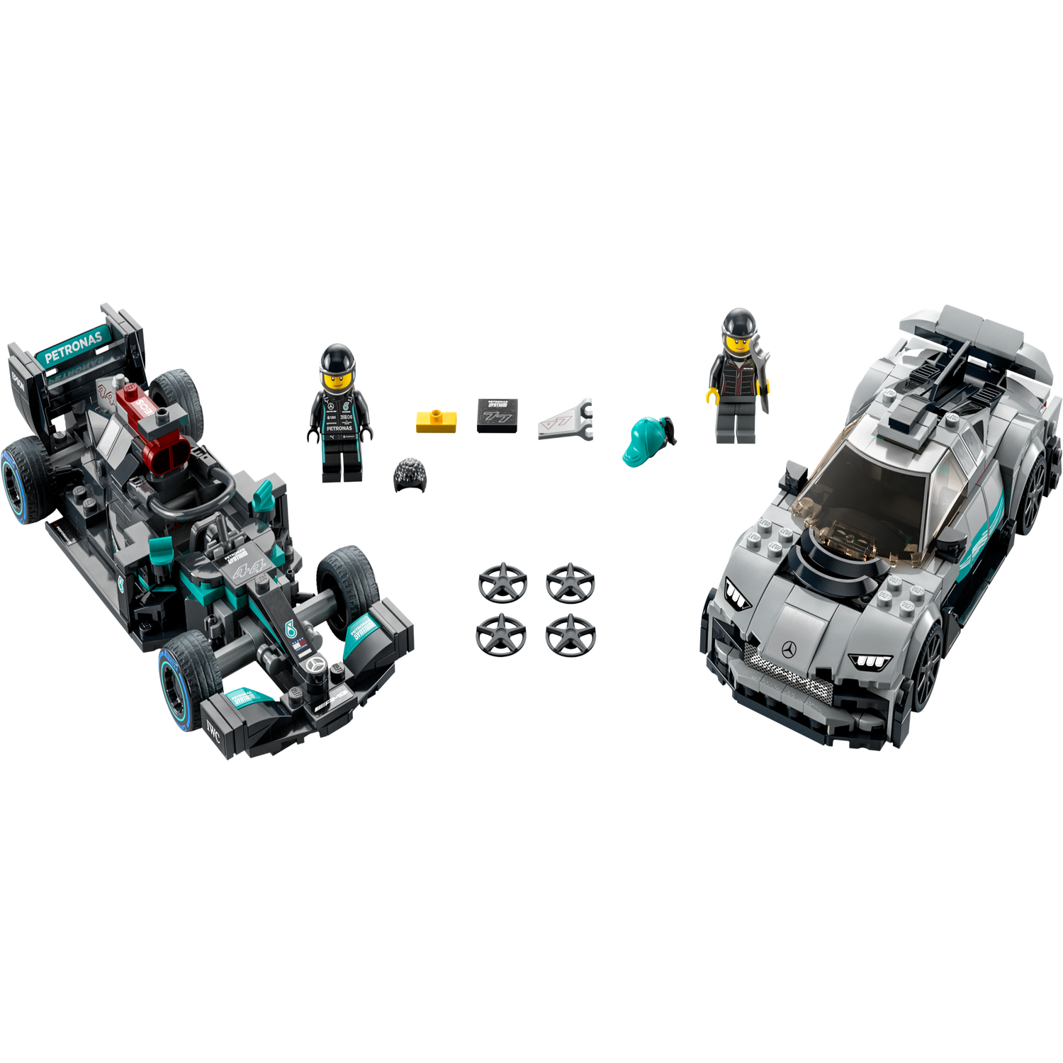 LEGO® – Mercedes-AMG F1 W12 E Performance & Mercedes-AMG Project One – 76909
