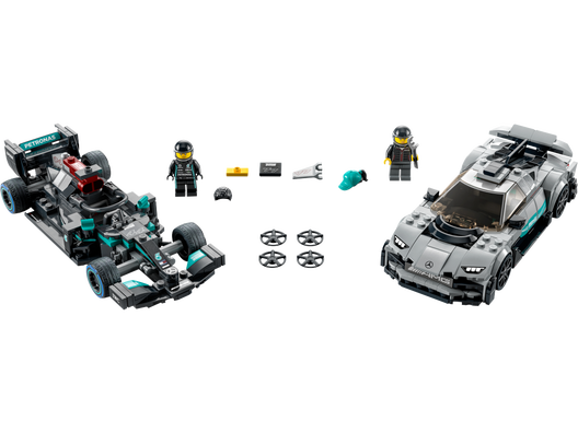 LEGO 76909 - Mercedes-AMG F1 W12 E Performance og Mercedes-AMG Project One