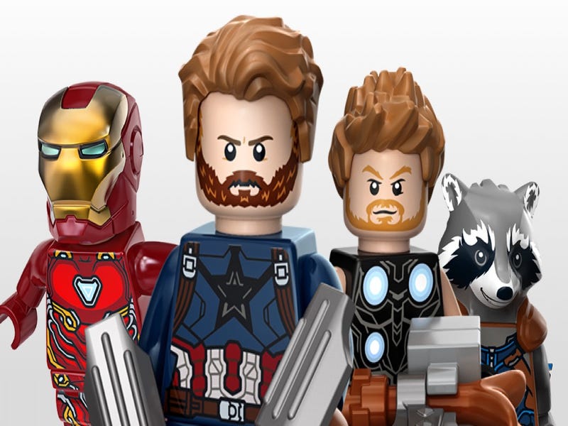 Lego Marvel - Les Personnages 1/3 