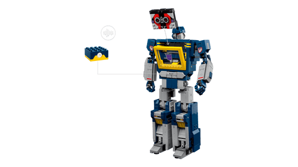 LEGO 10358 Transformers : Soundwave — visuel 7 sur 8