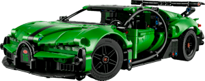 Hypercar Bugatti Chiron Pur Sport verte