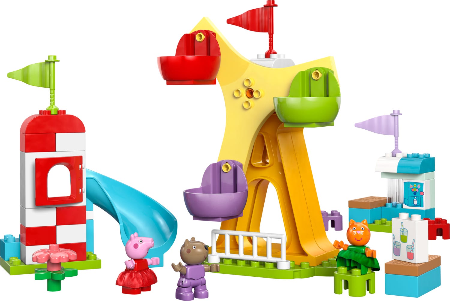 Funfair 10453 | LEGO® DUPLO® Peppa Pig | Buy online at the Official LEGO® Shop GB